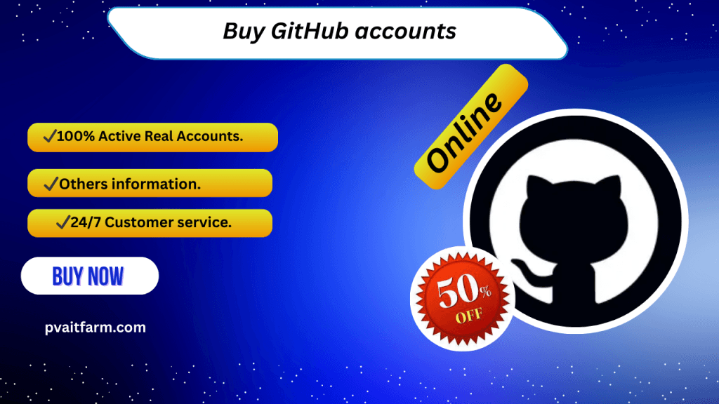 Buy GitHub accounts